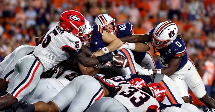 Georgia was lucky, then good in victory at Auburn