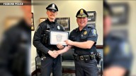 Foxboro police officer hailed as hero