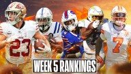 Fantasy Football Running Back Rankings: Week 5