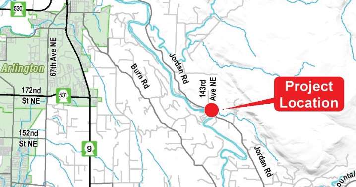 Snohomish County to celebrate replacement of Jordan Creek Bridge on Oct 21