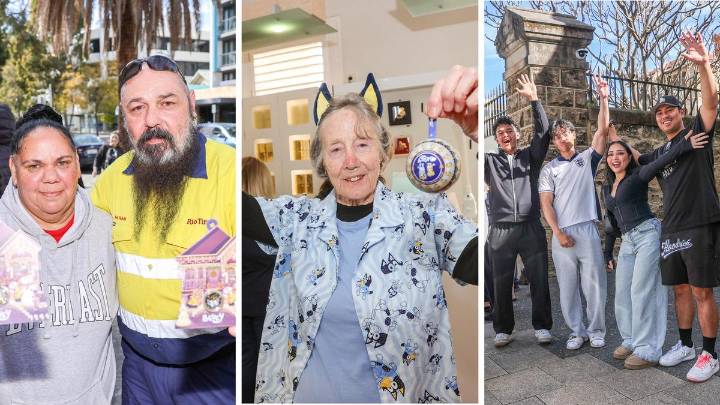 Christmas-themed Bluey coins cause frenzy outside Perth Mint as more than 100 fans line up