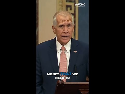 NC Sen. Thom Tillis slams Democrats on first day of federal government shutdown