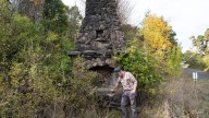 What's the historic chimney in Suzanne Arlie Park?