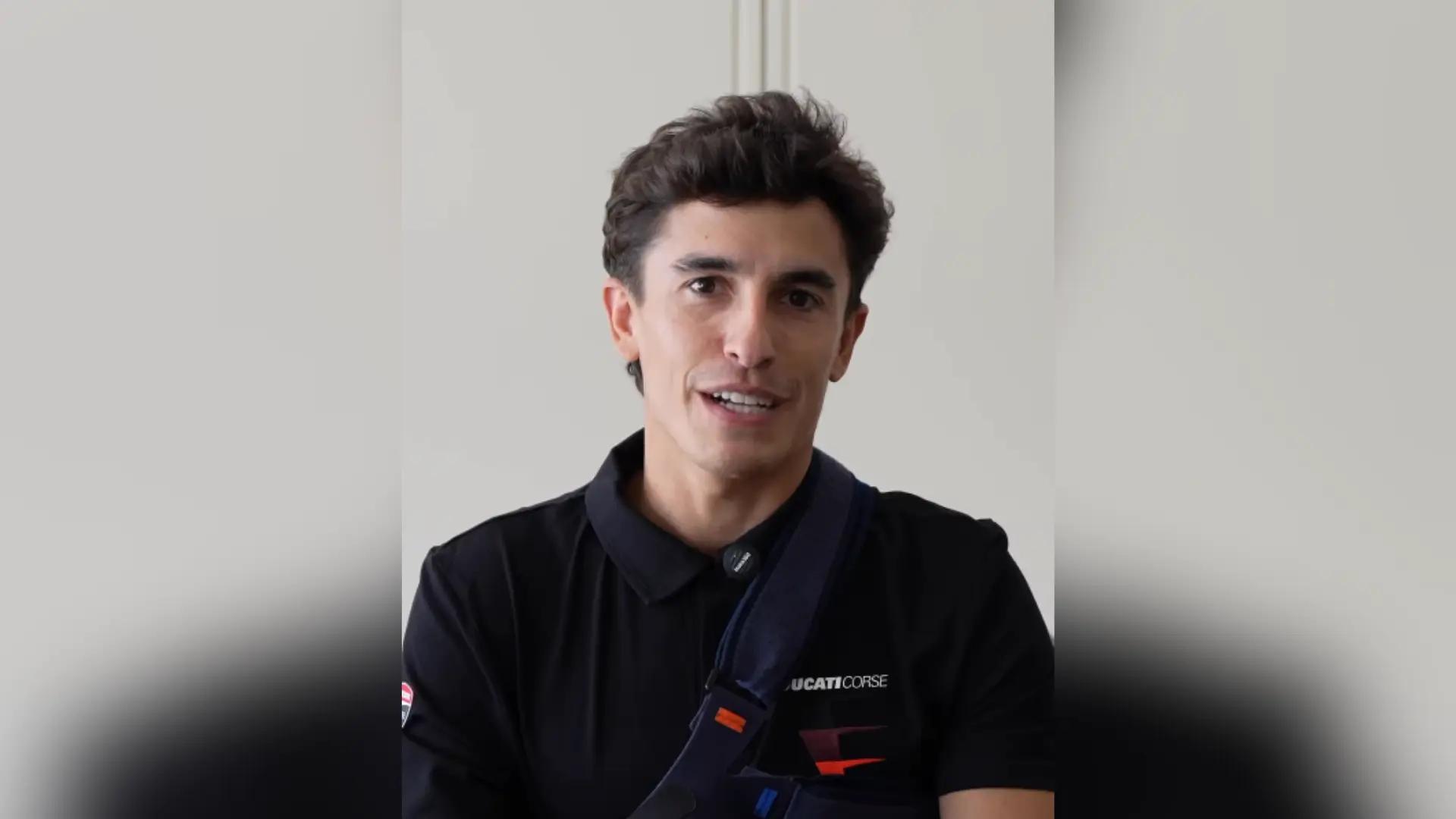 Marc Márquez anuncia que no volverá hasta 2026: "Toca un invierno duro, pero listo para recuperar el brazo"