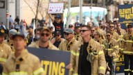 Firefighters warn of further action as pay dispute with Cook Government takes to streets