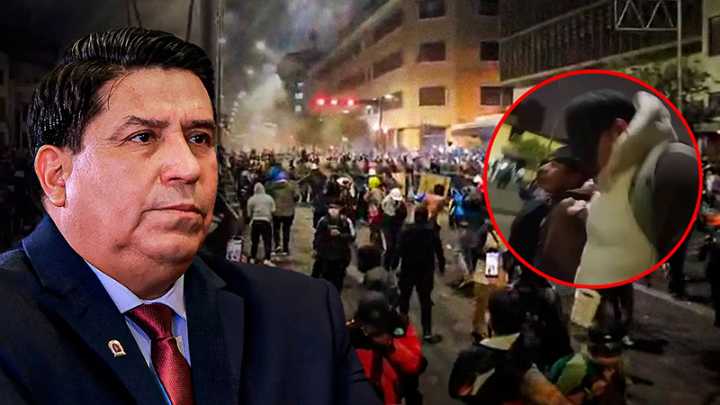 Vicente Tiburcio miente: videos muestran a policías de civil deteniendo manifestantes
