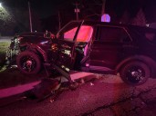 Two vehicle crash involving St. Joseph County Police Officer