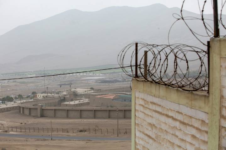 El gobierno de Perú traslada a 45 presos a un pabellón de máxima seguridad