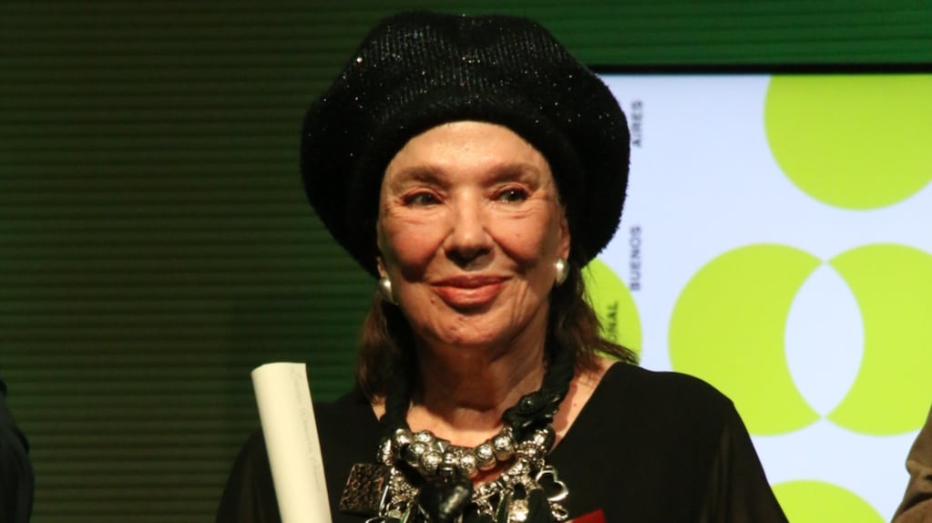 Graciela Borges recibió el Doctorado Honoris Causa en el Festival de cine de la UBA