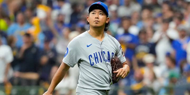 Shota Imanaga struggles in Cubs' loss to Brewers in NLDS
