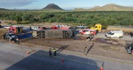Conductor dormido, posible causa de volcamiento de autobús en la carretera Hermosillo
