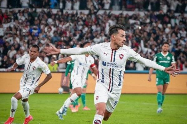 Liga de Quito sorprendió y goleó a Palmeiras por 3-0 en la ida de la semifinal de la Copa Libertadores