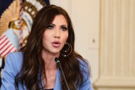 A Kristi Noem video blames Democrats for the shutdown. Some airports are refusing to play it for being too political