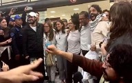 Llegan a México los 6 que iban en flotilla a Gaza