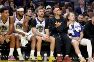 Undrafted Warriors rookie LJ Cryer gets Curry treatment after epic fourth quarter