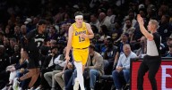 Austin Reaves hits game-winner as Lakers hang on to defeat Timberwolves
