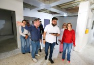 Inspeccionan avances en la rehabilitación del ambulatorio Vargas