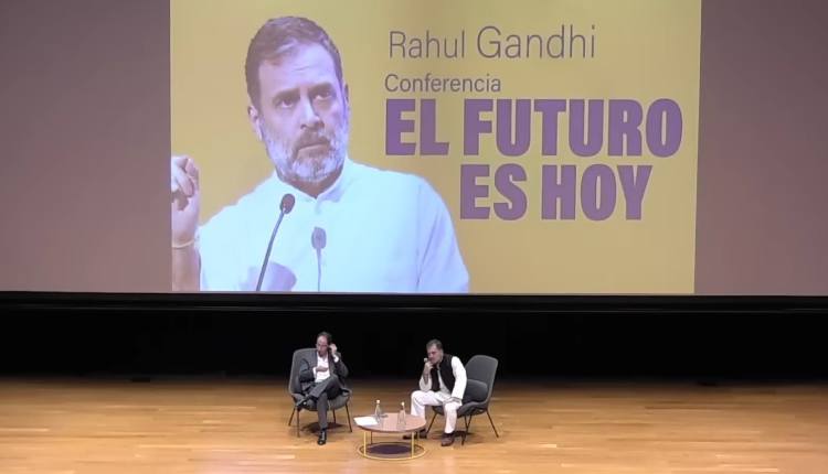 Democratic System Under Attack In India, Says Rahul Gandhi In Columbia