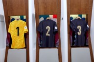 Why England are wearing nameless shirts in second half against Wales