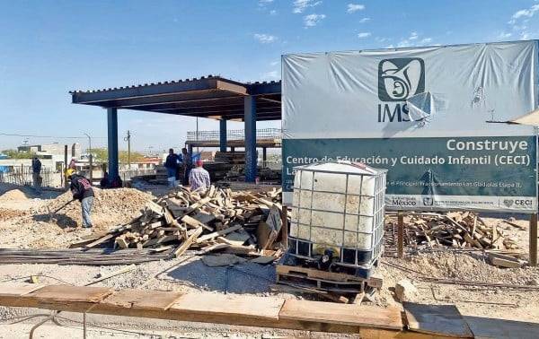 Sin avance, obra del CECI en Las Gladiolas