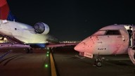 Passenger jets collide at New York airport, video shows aircraft's wing detached