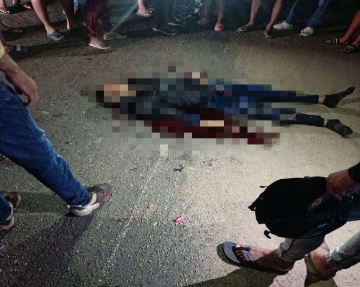 Motorizado muere en sector Francisca Duarte tras estrellar su moto contra...