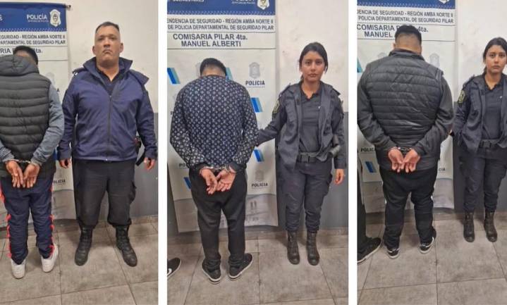 Detienen a cuatro hombres acusados de intentar robar en una casa