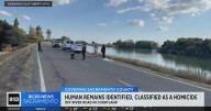 Human remains indentified, Sacramento coroner classifies death as homicide