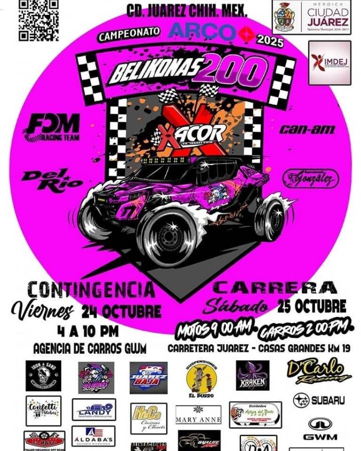 Correrán la Belikonas 200 este fin de semana