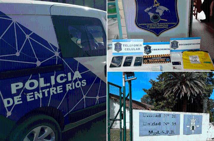 Preso extorsiono desde la cárcel a una niña entrerriana y le exigía contenido sexual