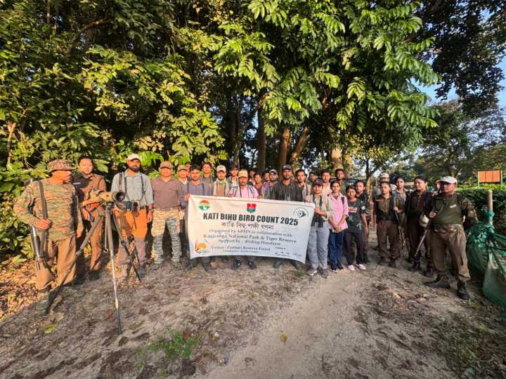 Kati Bihu Bird Count 2025 conducted at Kaziranga National Park