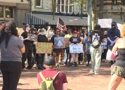 Protesters march for cleaner air in Memphis