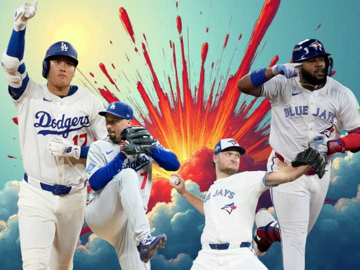 Where to watch LA Los Angeles Dodgers vs. Toronto Blue Jays Game 1 streaming live on demand for free without cable today; World Series Game 1 starters, starting pitchers, time, TV channel, spread, odd