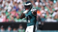 Eagles’ AJ Brown defends Kevin Patullo amid brutal offensive struggles