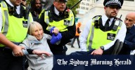 London police arrest hundreds at protest against ban on Palestine Action