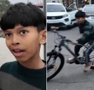 From strangers to friends! US tourist gifts new bike to Indian boy