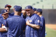 Jesús Sucre llegó a Caribes de Anzoátegui para guiar a los noveles receptores a llegar a un Round Robin (+Video)