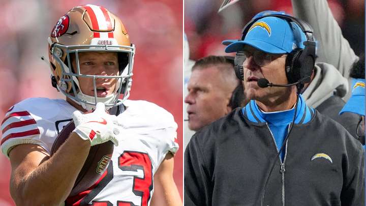 Christian McCaffrey, Jim Harbaugh among NFL Salute to Service Award nomineees