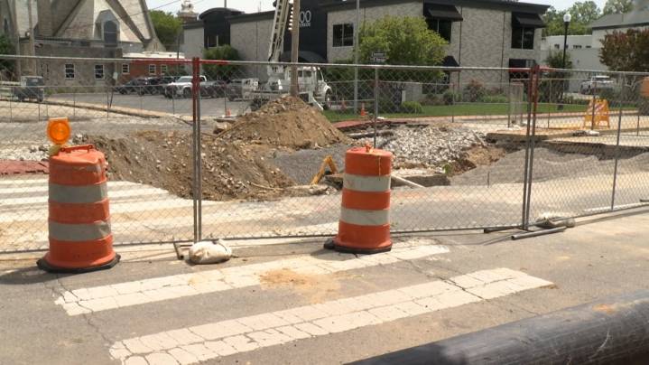 Officials expected to give update on Riverside Drive sinkhole