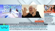 El cura viral de Llaranes bendice en directo a toda la audiencia de 'Vamos a ver' a petición de Patricia Pardo