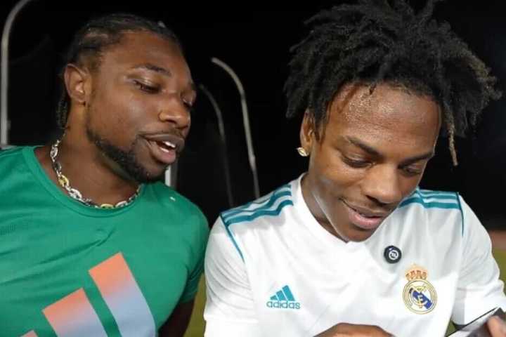 Noah Lyles Forced to Step In as IShowSpeed Slammed With False Accusations on Livestream Noah Lyles stands against art theft as a famed artist slams IShowSpeed for wearing an apparel featuring his artw