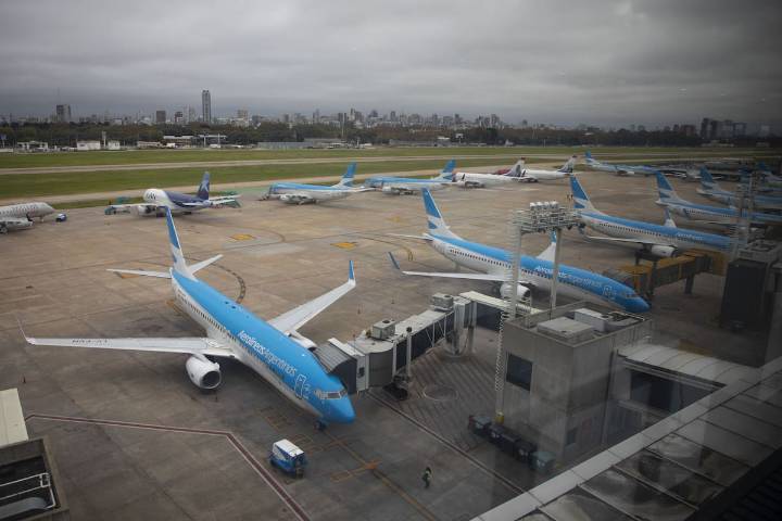 Ocho aeronaves. Por qué Aerolíneas Argentinas dejó aviones parados