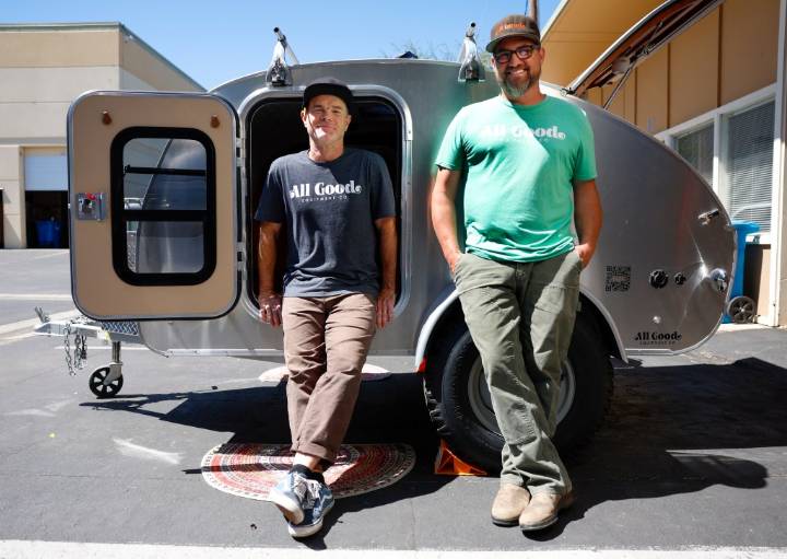 Trailers for easy camping made and sold by Bay Area dad