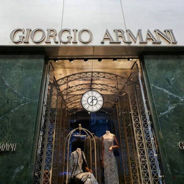 Italy rules out golden powers in future Armani stake sale
