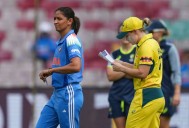 Ind vs Aus Women's WC semifinal: Kranti Goud strikes before rain halts play