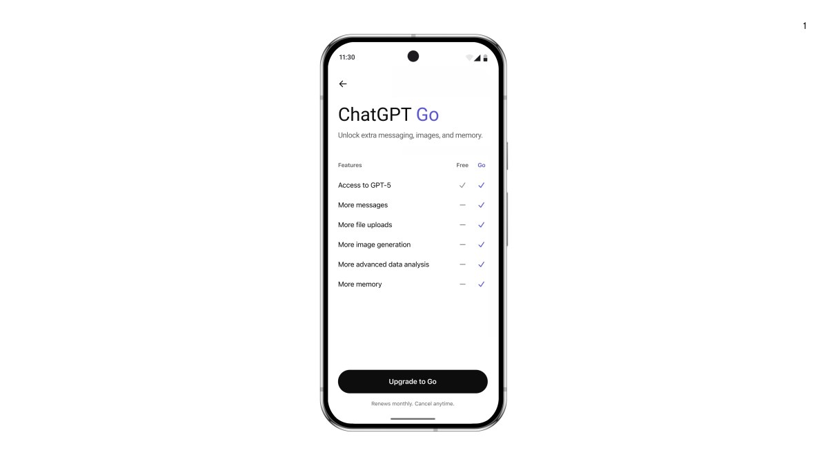 OpenAI's affordable ChatGPT Go plan expands to 16 new countries in Asia