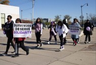 Caring Connections shares message of hope with domestic violence walk
