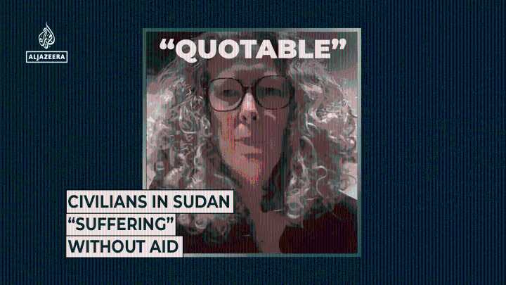 Civilians in Sudan “suffering” without aid