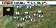 The pleasant weather continues on Wednesday with storms looming for the weekend