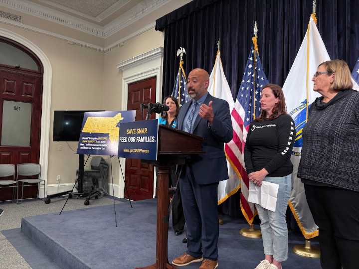 With SNAP about to vanish, Healey admin advances food banks $4M to help them ride it out